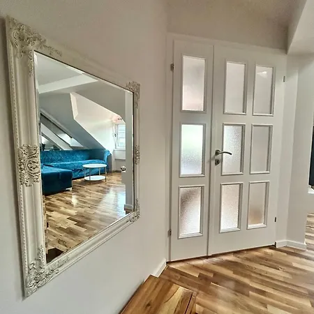 Attic In A Heritage Building 아파트
